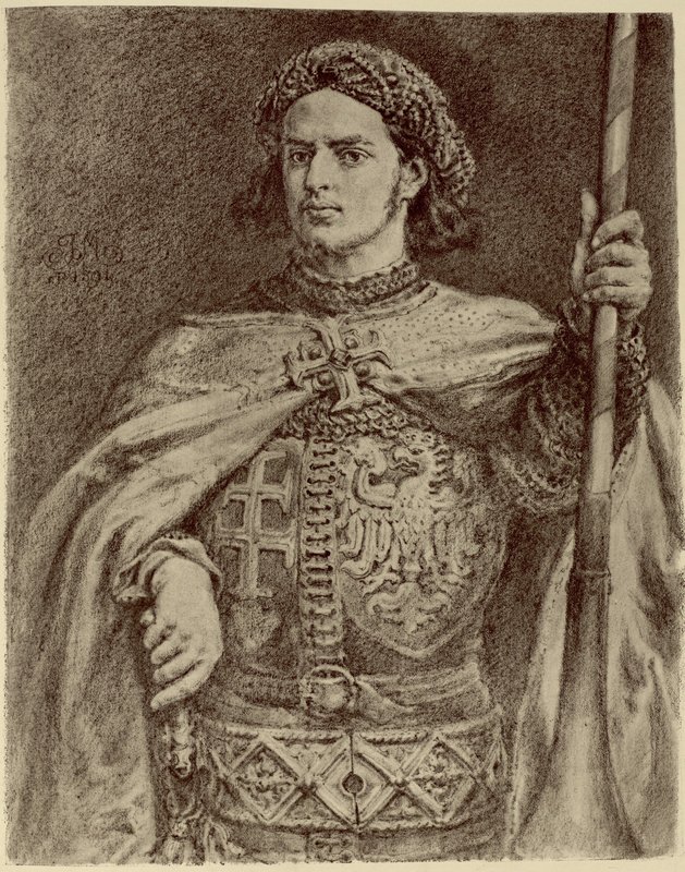 Portret: Władysław III Warneńczyk — Jan Matejko, „Poczet królów polskich” (1890–1892)